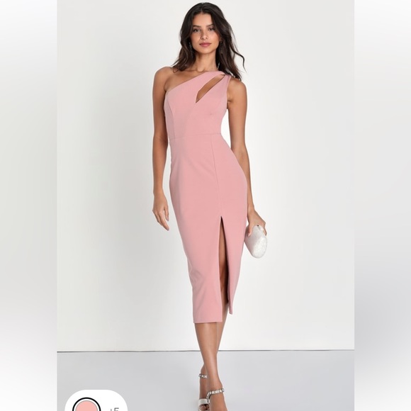 Lulus cocktail dress pink - Picture 4 of 5